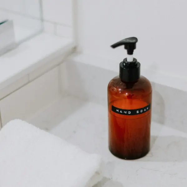 Hand soap amber